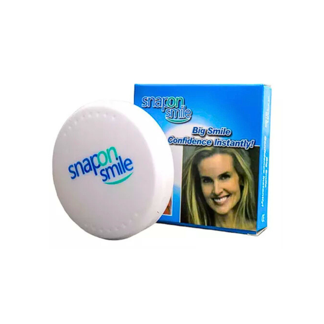 2Carillas Postiza Dentadura SnapOn Smile