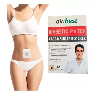 Parche diabetes Bloquea carbo y azu. X2