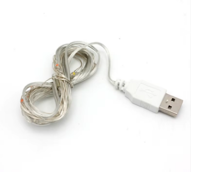 Luces LED Recargables 10 Pies 30 luces