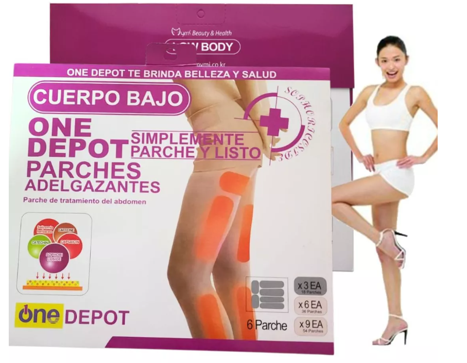 PARCHE REDUCTOR CUERPO BAJO ADELGAZANTE