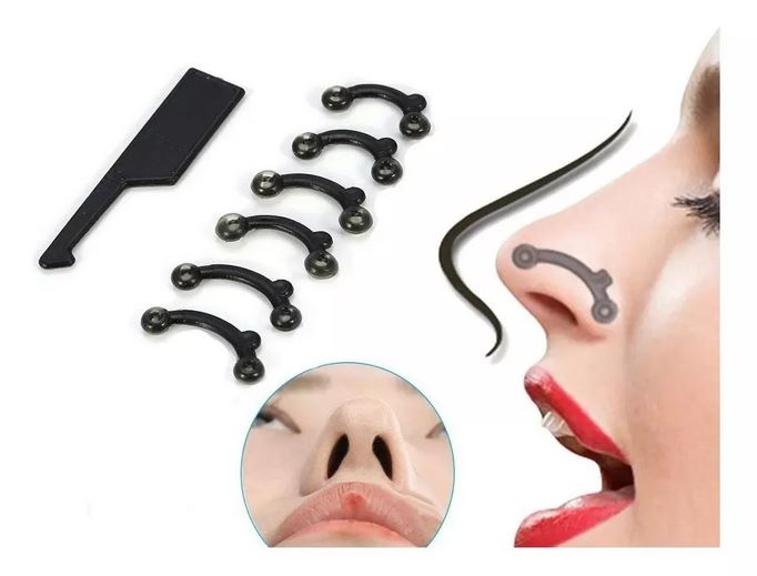 Respingador Nasal Corrector De Nariz 3un