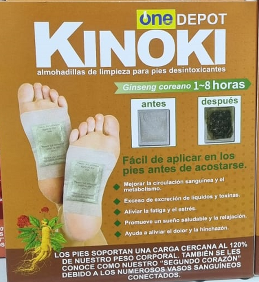 PARCHE KINOKI PRIMIUN  DESINTOXICANTE