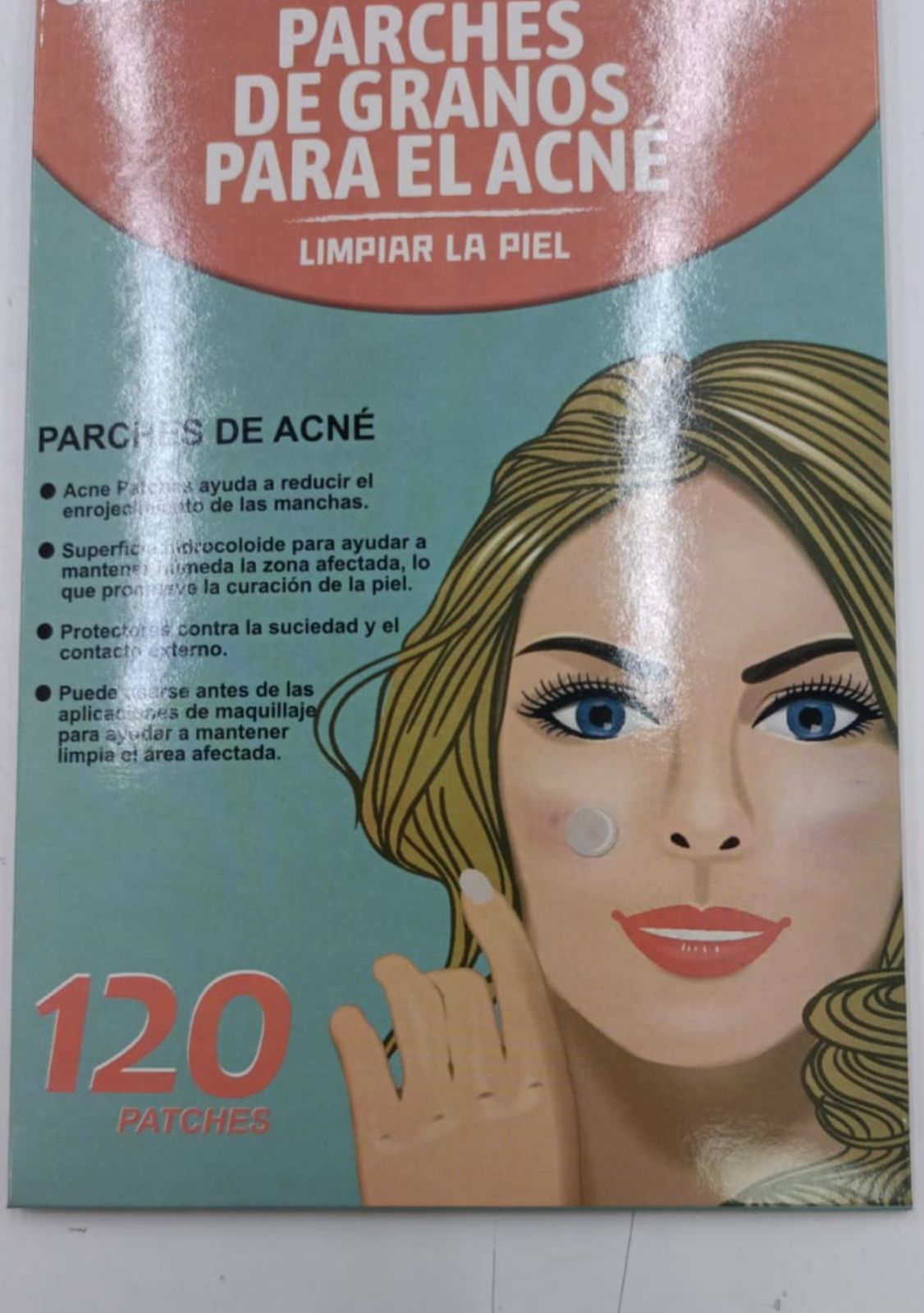 Parche acne 120 u