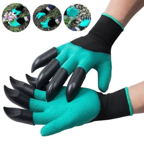 GUANTES DE JARDIN CON GARRAS - GREEN-GAR