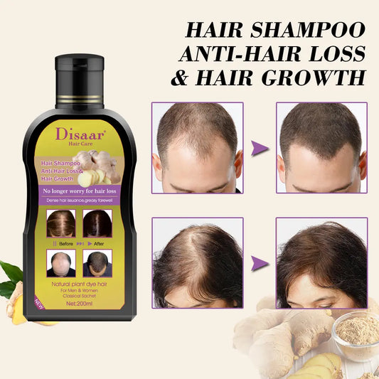 SHAMPOO ANTICAIDA ORGANICO JENGIBRE