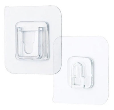 Pack 10 Ganchos De Pared Adhesivos De Do