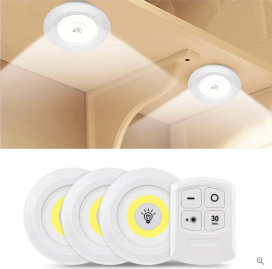 Set Luz Led - Control Remoto Inalámbrico