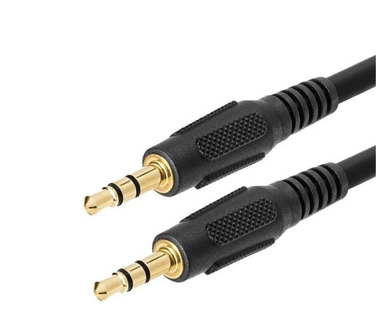 Cable Auxiliar 5 Metros De Audio Plug 3.