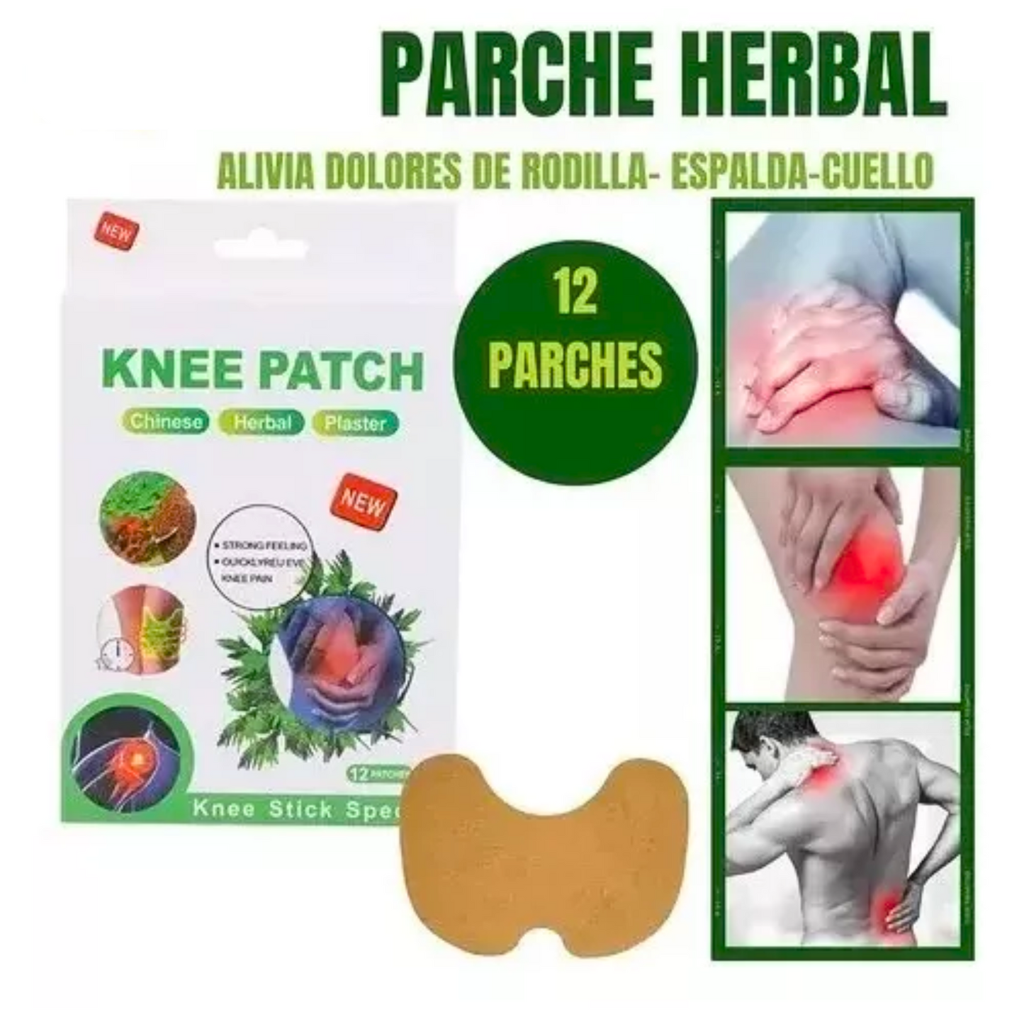 5 Parches Para Aliviar Dolor De Rodilla